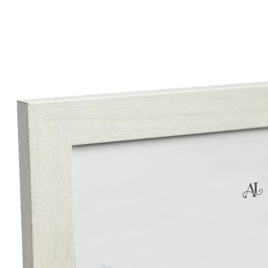 Wooden Gloss White A4 Frame