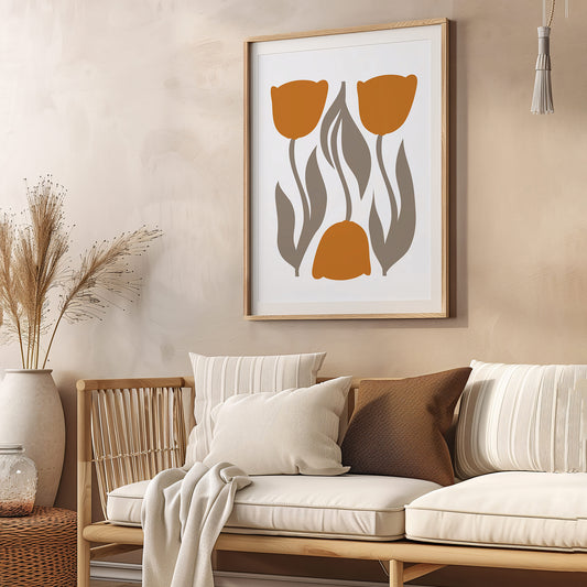 The Wild & Rooted Collection - 'Tulips' Print